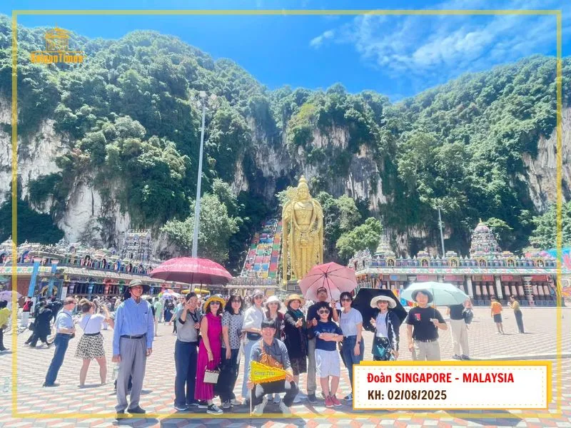 (Đoàn Singapore - Malaysia 5N4Đ) | Khởi hành 02/08/2025