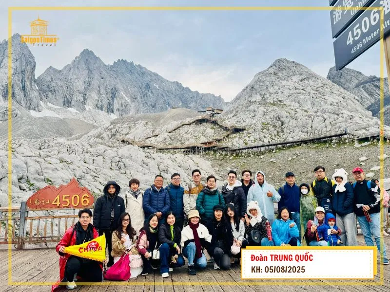 (Đoàn Trung Quốc 5N4Đ) | ĐẠI LÝ - LỆ GIANG - SHANGRILA | Khởi hành ngày 05/08/2025