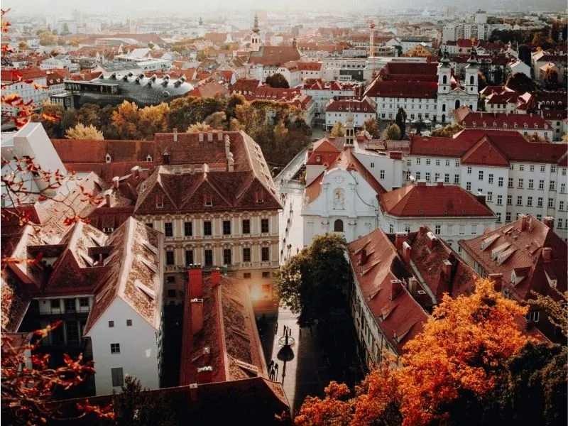 Khu phố cổ Altstadt von Graz