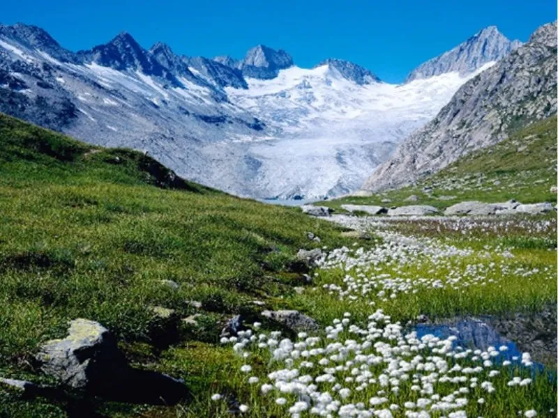 Dãy Alps nổi tiếng của Áo