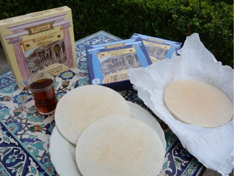 Karlovarské oplatky bánh quế nổi tiếng