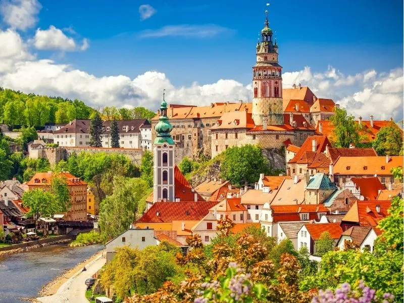 Lâu đài Cesky Krumlov - Biểu tượng của thành phố