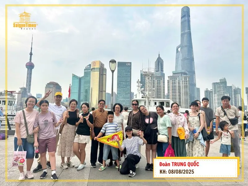 (Đoàn Trung Quốc 7N6Đ) | Bắc Kinh-Thượng Hải-Hàng Châu-Ô Trấn | Khởi hành ngày 08/08/2025