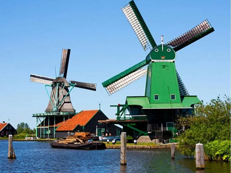 Cối xay gió Zaanse Schans