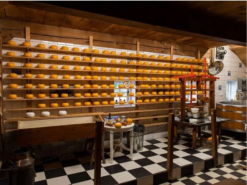 Xưởng phô mai Zaanse Schans 