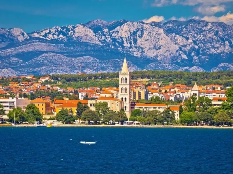 Khung cảnh của Rovinj Croatia