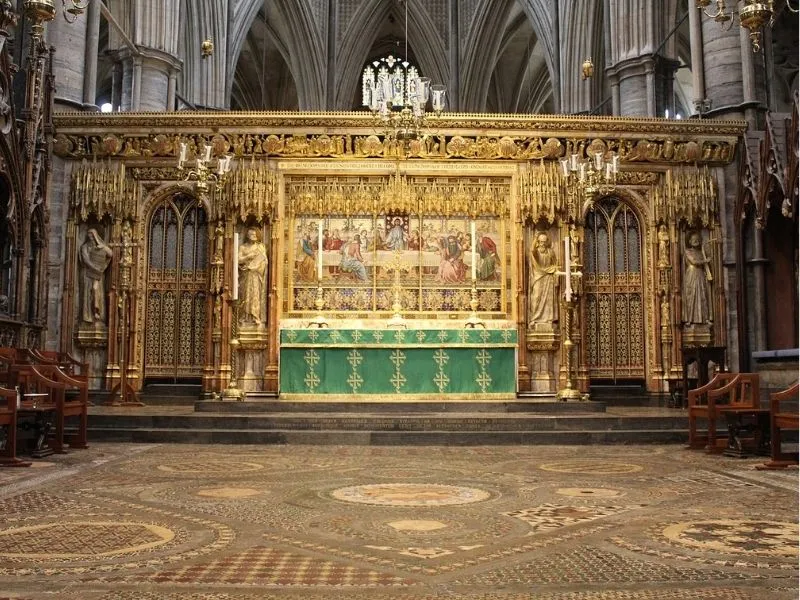 Bàn thờ cao Tu viện Westminster