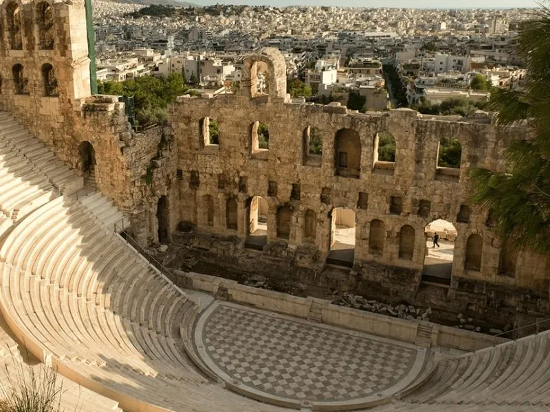 Odeon nhà hát thành phố cổ Ephesus