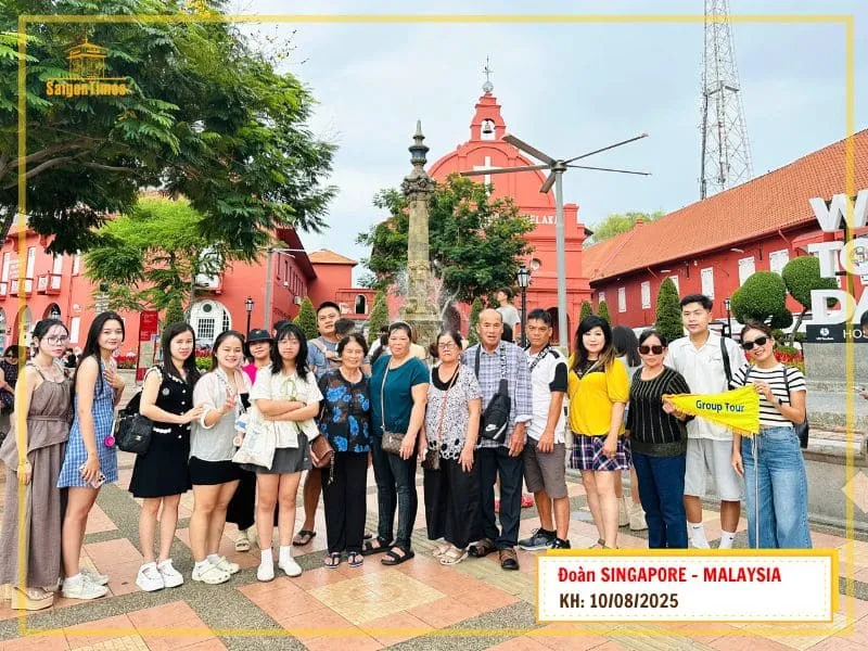 (Đoàn Singapore - Malaysia 5N4Đ) | Khởi hành ngày 10/08/2025