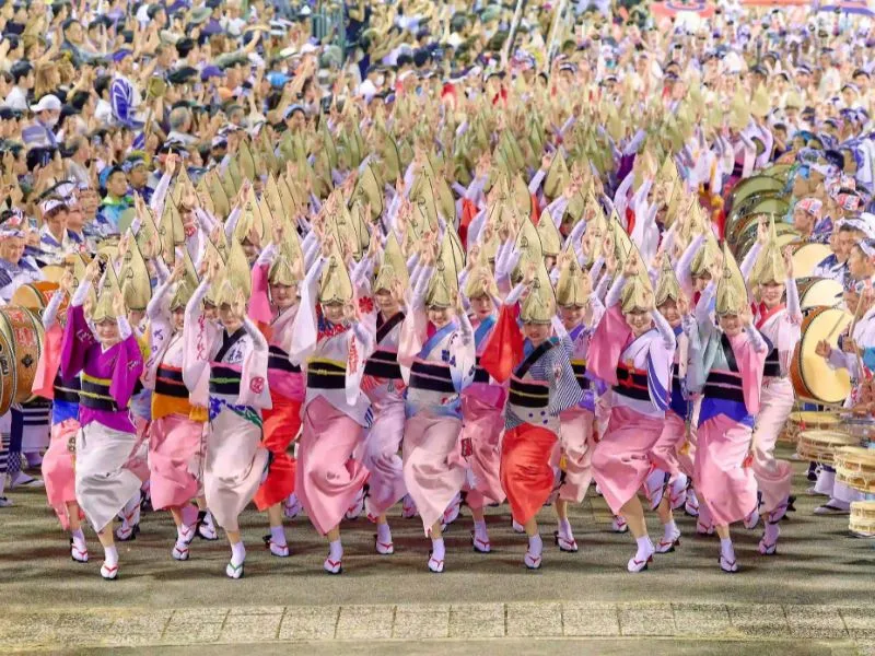 Lễ hội Awa Odori tự hào có lịch sử hơn 400 năm