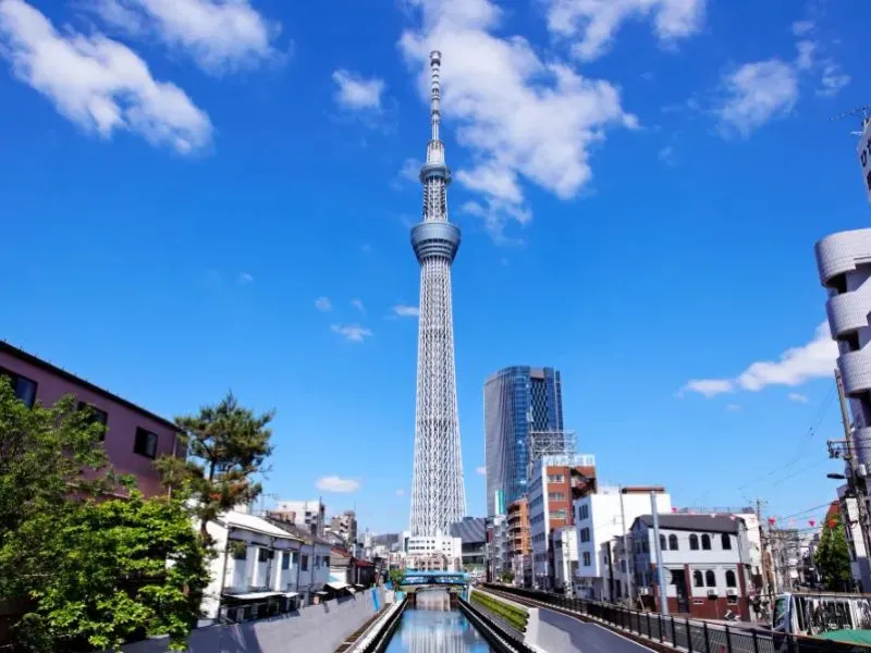 Tokyo SkyTree là tòa tháp truyền hình cao nhất thế giới