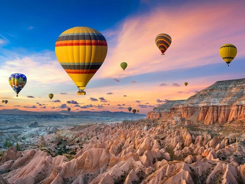 Di chuyển trong Cappadocia