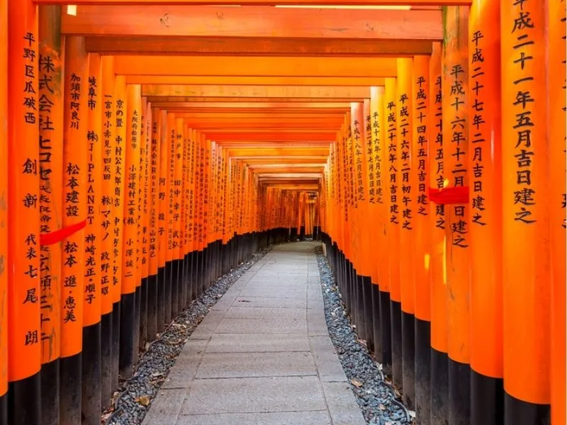 Đường hầm Senbon no Torii, 1000 cổng