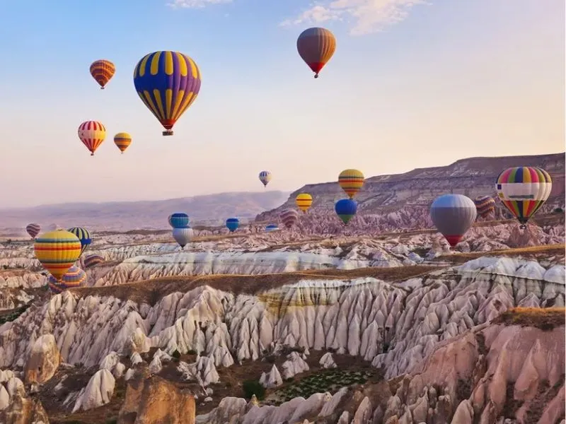 Bầu trời khinh khí cầu Cappadocia