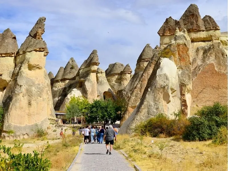 Kaymakli từ bên ngoài