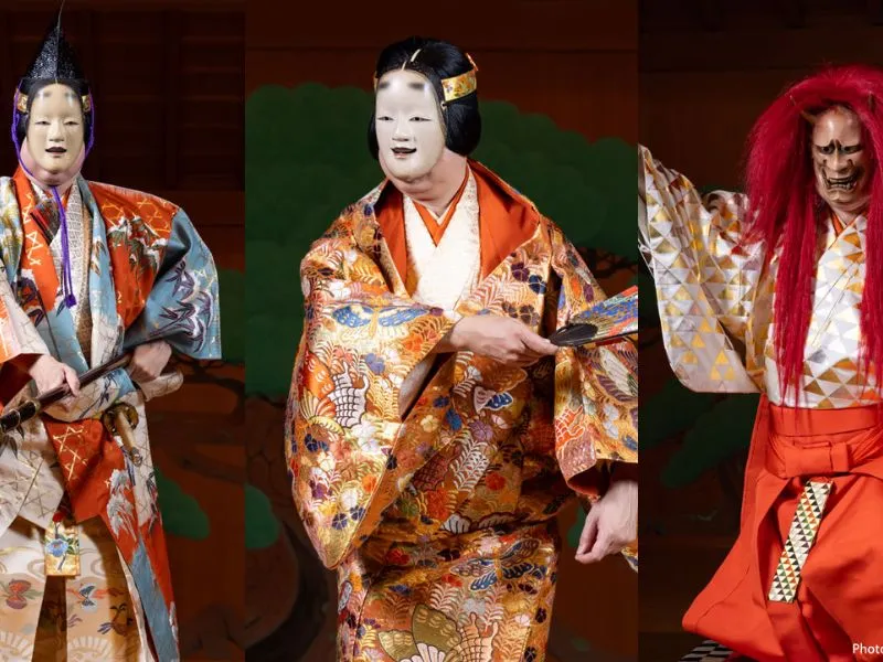 Kurokawa Noh Mai tại Yamagata