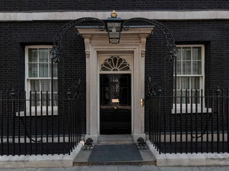 Cánh cửa chính số 10 phố Downing