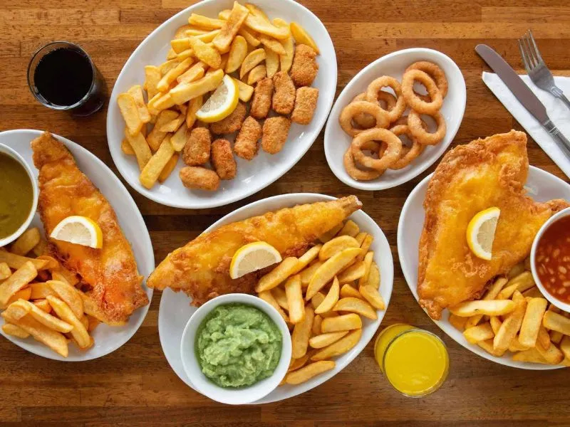 cá và khoai tây chiên - đặc sản thành phố Newcastle