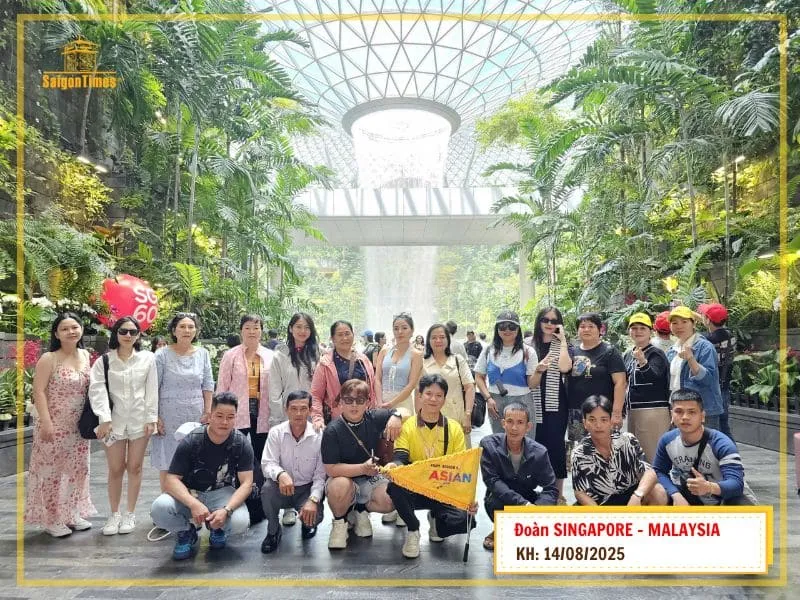 (Đoàn Singapore - Malaysia 5N4Đ) | Khởi hành ngày 14/08/2025