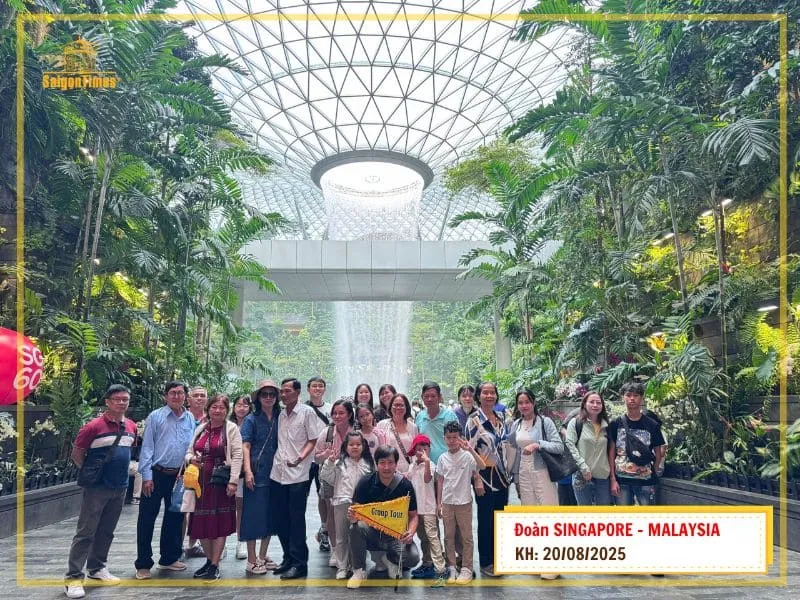 (Đoàn Singapore - Malaysia 5N4Đ) | Khởi hành ngày 20/08/2025