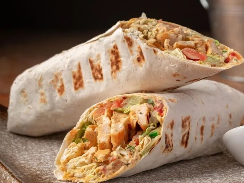 dürüm bánh mì cuộn thịt nướng