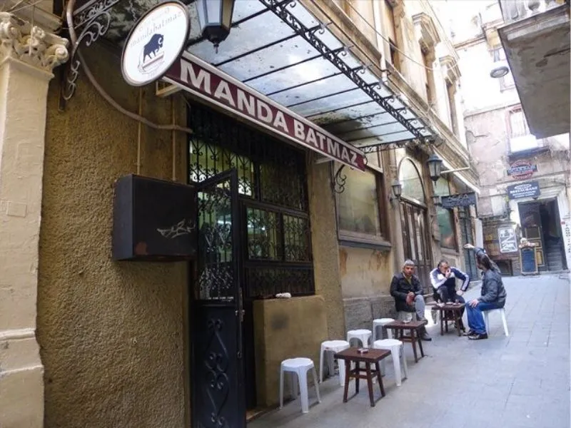 Mandabatmaz Café quán cà phê Istanbul Taksim
