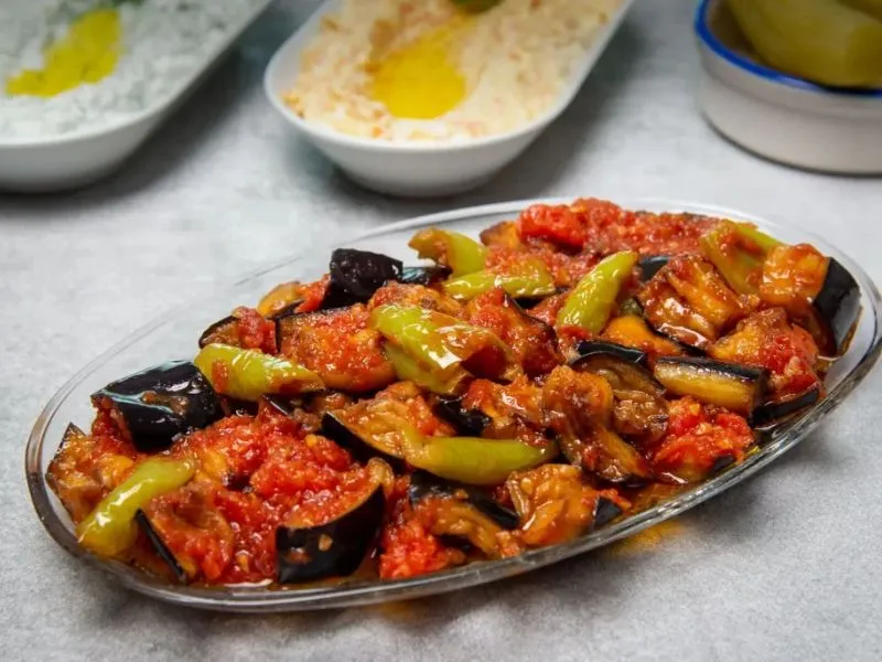 Şakşuka - Món meze đặc trưng