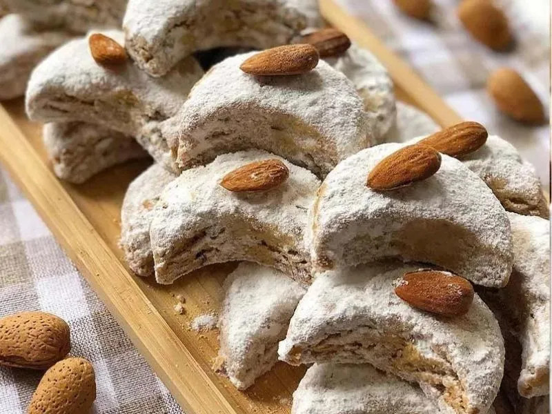 bánh Kavala loại bánh quy bơ giòn xốp từ vùng biên giới Hy Lạp