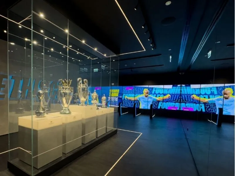 Bảo tàng Manchester City sân Etihad