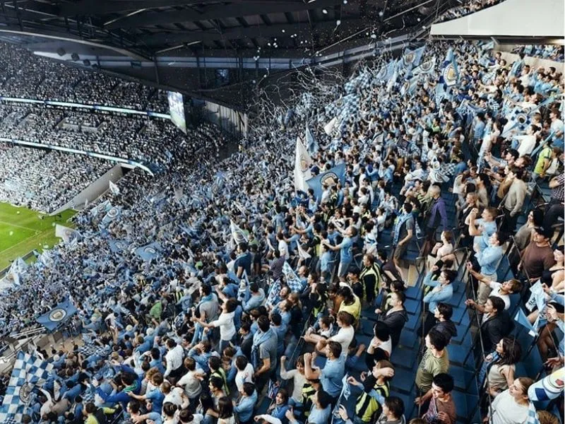 Bầu không khí tại sân Etihad