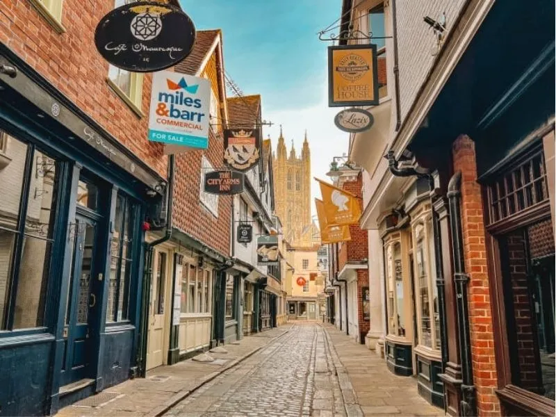Butchery Lane phố cổ Canterbury