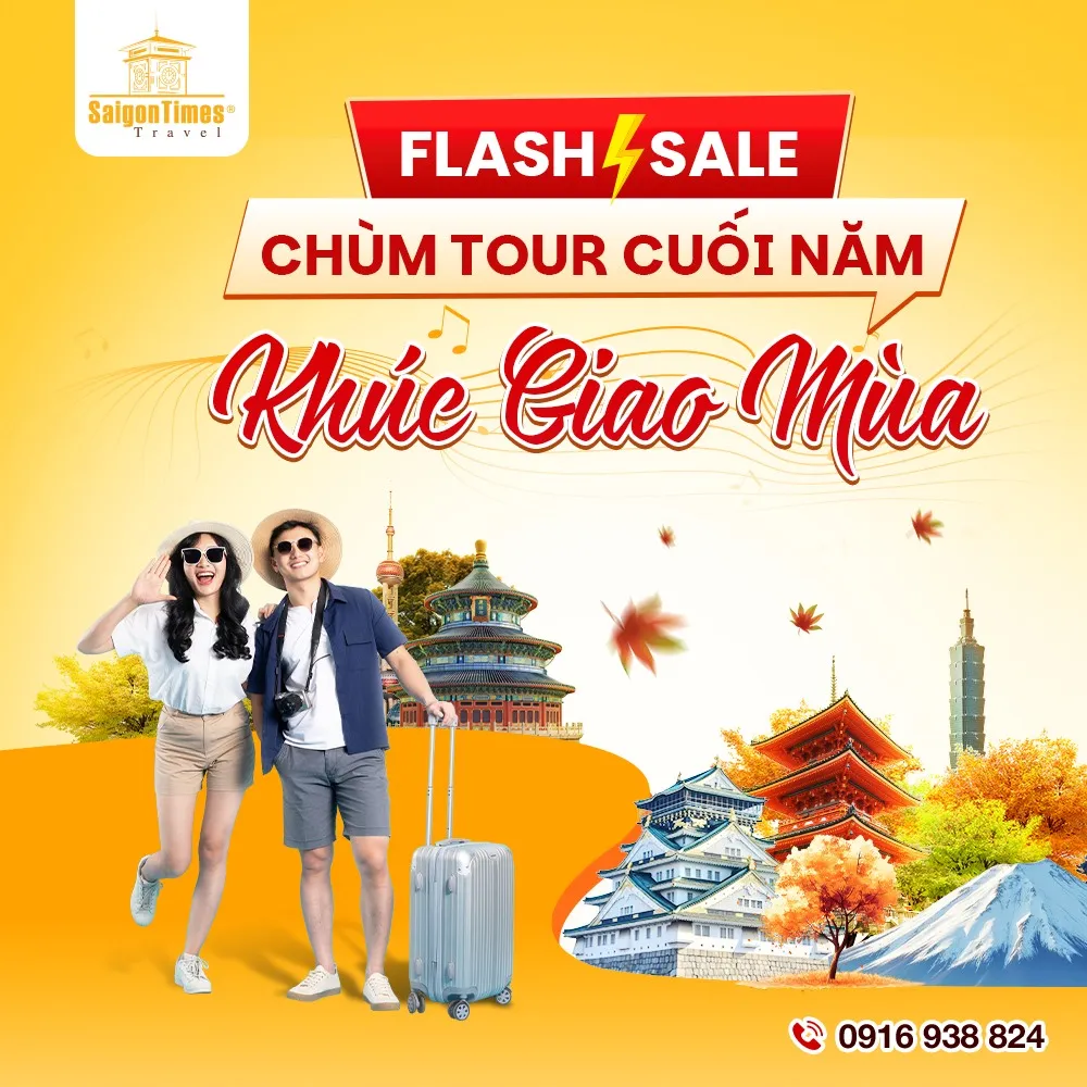 FLASH SALE CUỐI NĂM – KHÚC GIAO MÙA RỰC ƯU ĐÃI