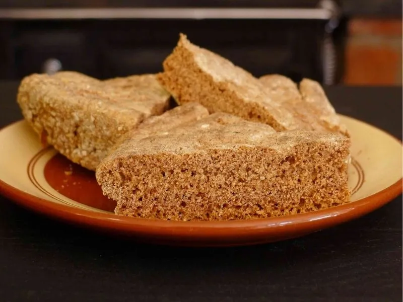 bánh nướng truyền thống bere bannocks làm từ ngũ cốc cổ bere