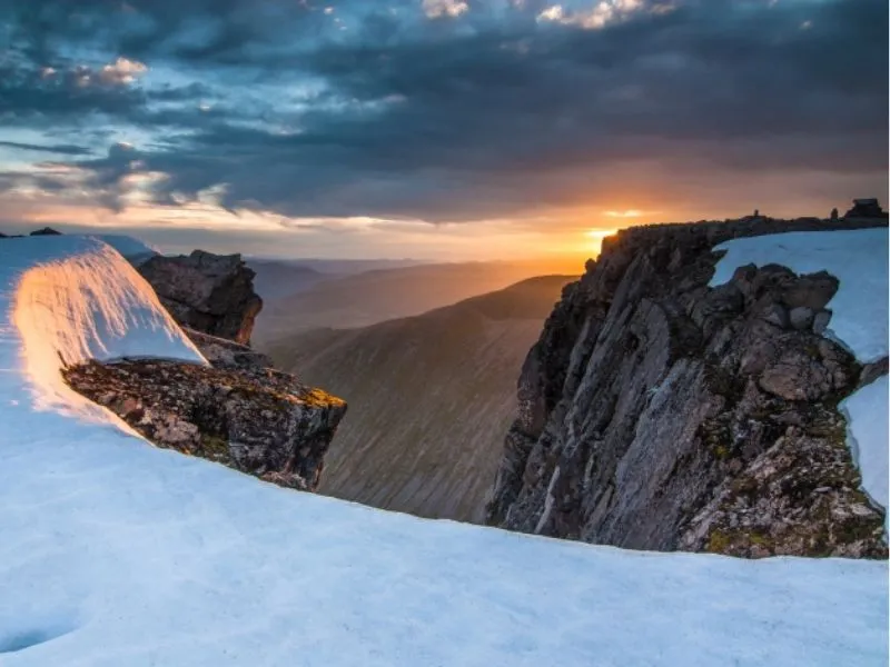 Quang cảnh núi non Ben Nevis