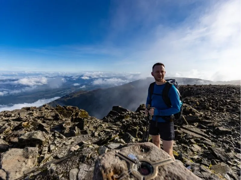 Góc check-in khi leo núi Ben Nevis