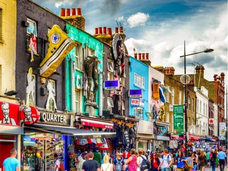 Thời điểm du lịch lý tưởng Camden Town