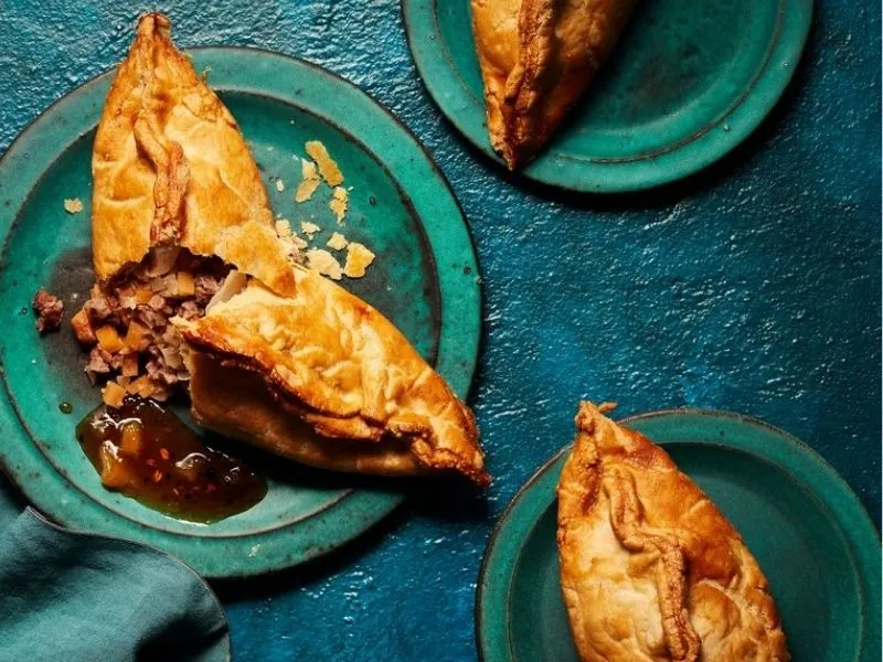Cornish pasty ẩm thực vùng Tây nam