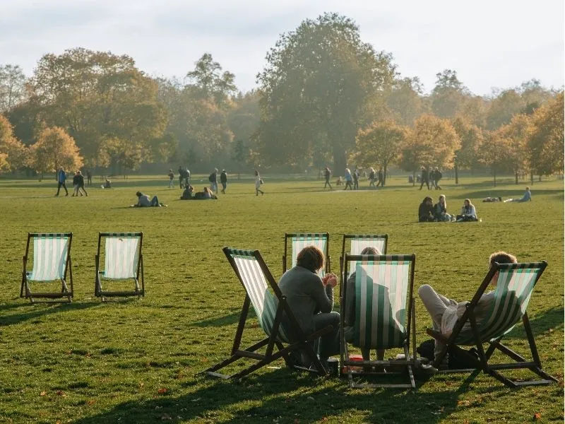 Thư giãn giữa không gian xanh mát của Hyde Park