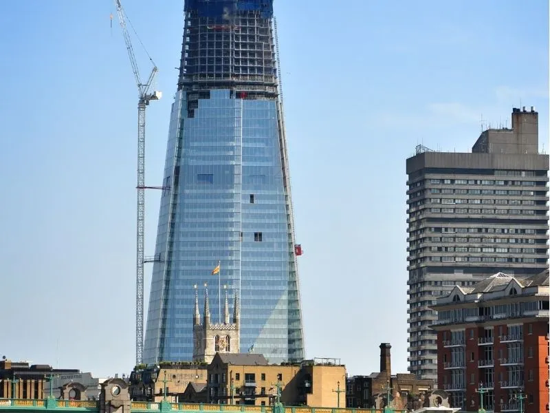 The Shard quá trình xây dựng