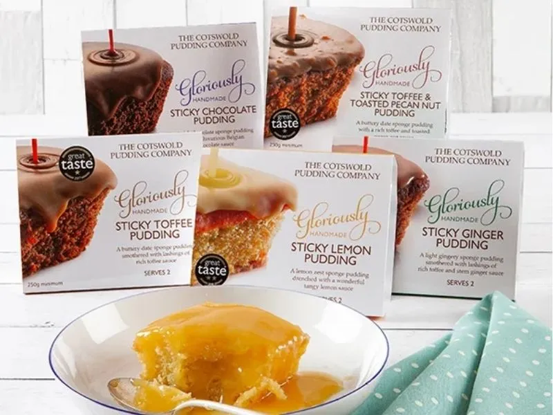 Cotswold pudding nổi tiếng Anh