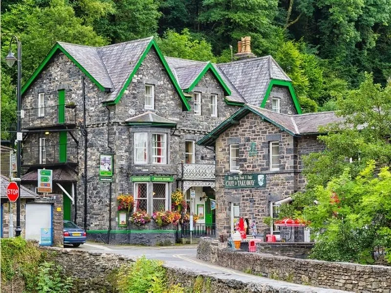 Làng Betws-y-Coed Snowdonia 