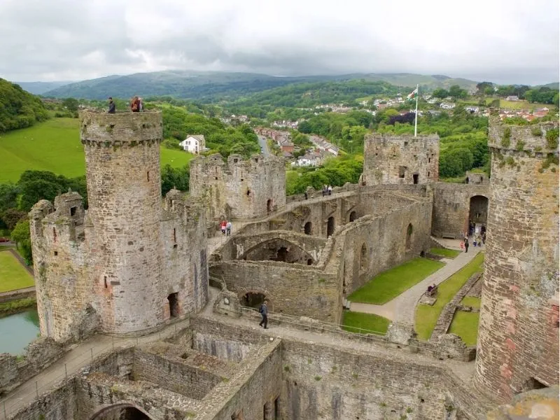 Lâu đài Conwy xứ wales