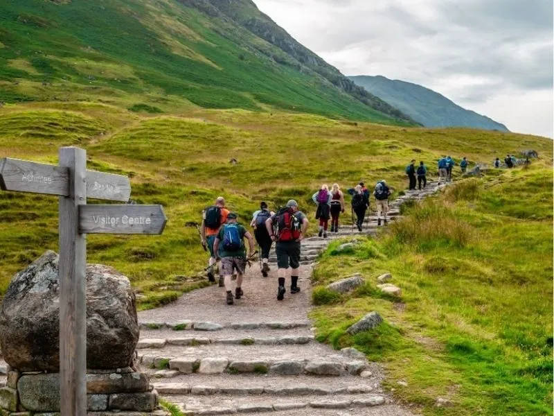 Leo núi và trekking tại Ben Nevis Fort William