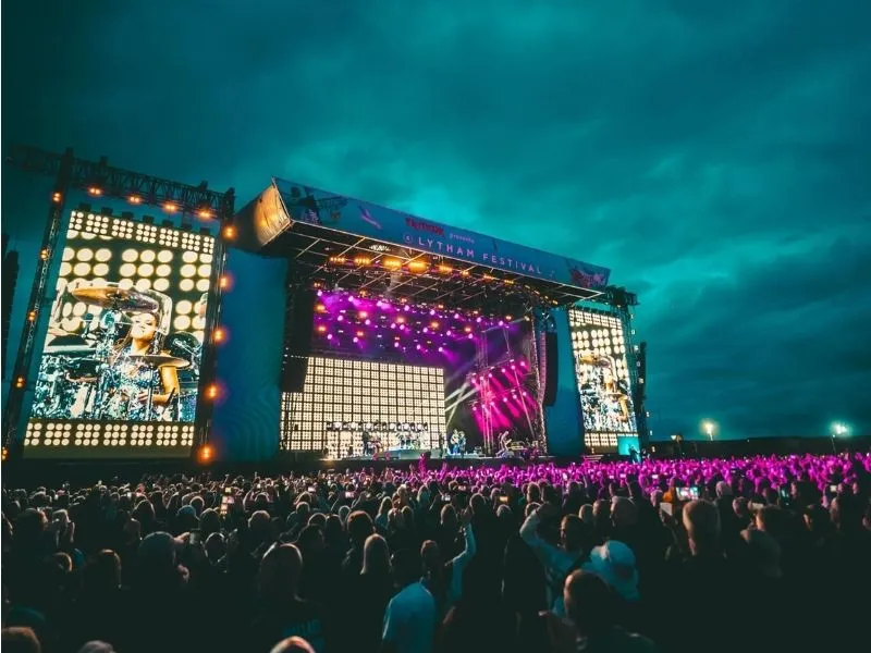 Lytham Festival lễ hội vương quốc anh