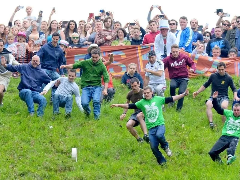 Lễ hội bò pho-mát lễ hội vương quốc anh