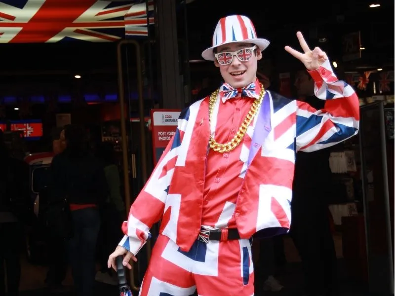 Lá cờ Anh trong thời trang