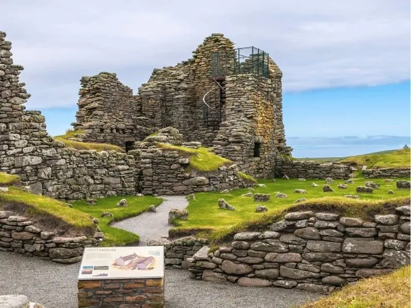 Khu khảo cổ Jarlshof Shetland&nbsp;