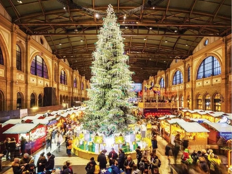 Khám phá chợ đêm Giáng sinh tại Zurich&nbsp;- Giáng sinh Châu Âu