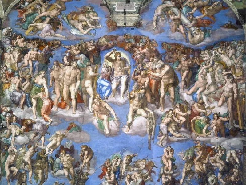 “Sự phán xét cuối cùng” – Bức tường bàn thờ