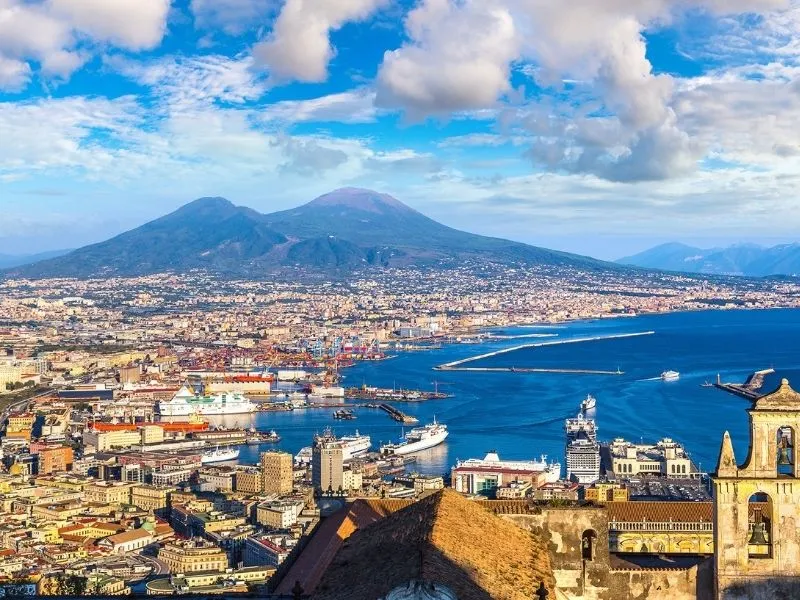 Toàn cảnh núi Vesuvius